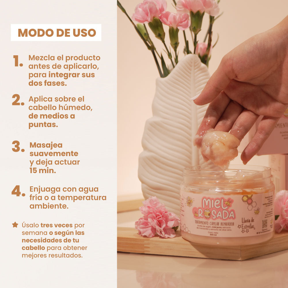 TRATAMIENTO MIEL ROSADA