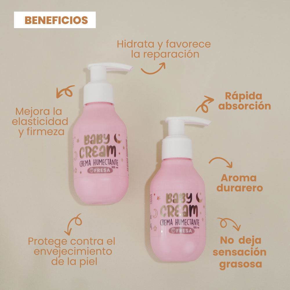 BABY CREAM FRESA 🍓