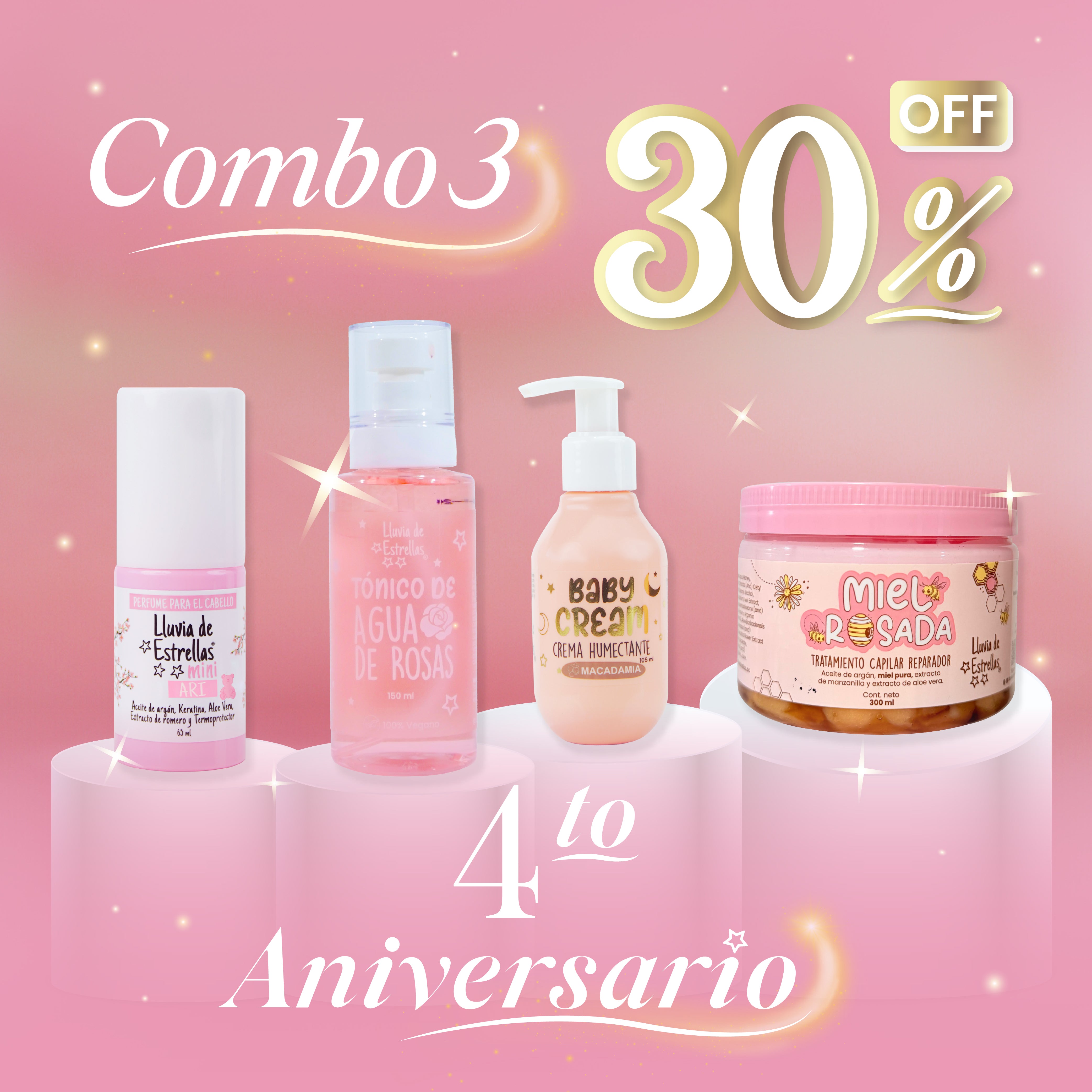 COMBO 3 ANIVERSARIO