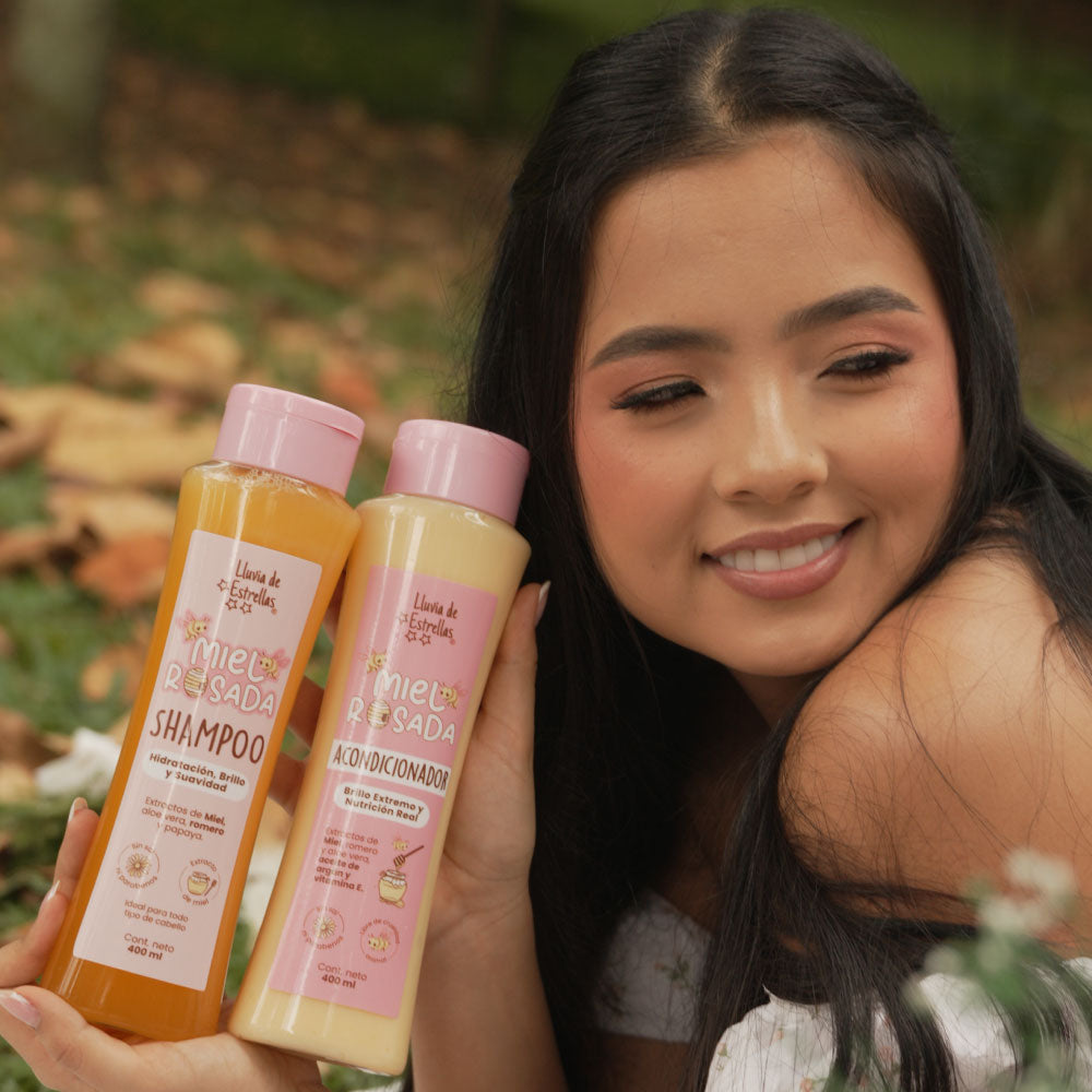 SHAMPOO+ACONDICIONADOR MIEL ROSADA