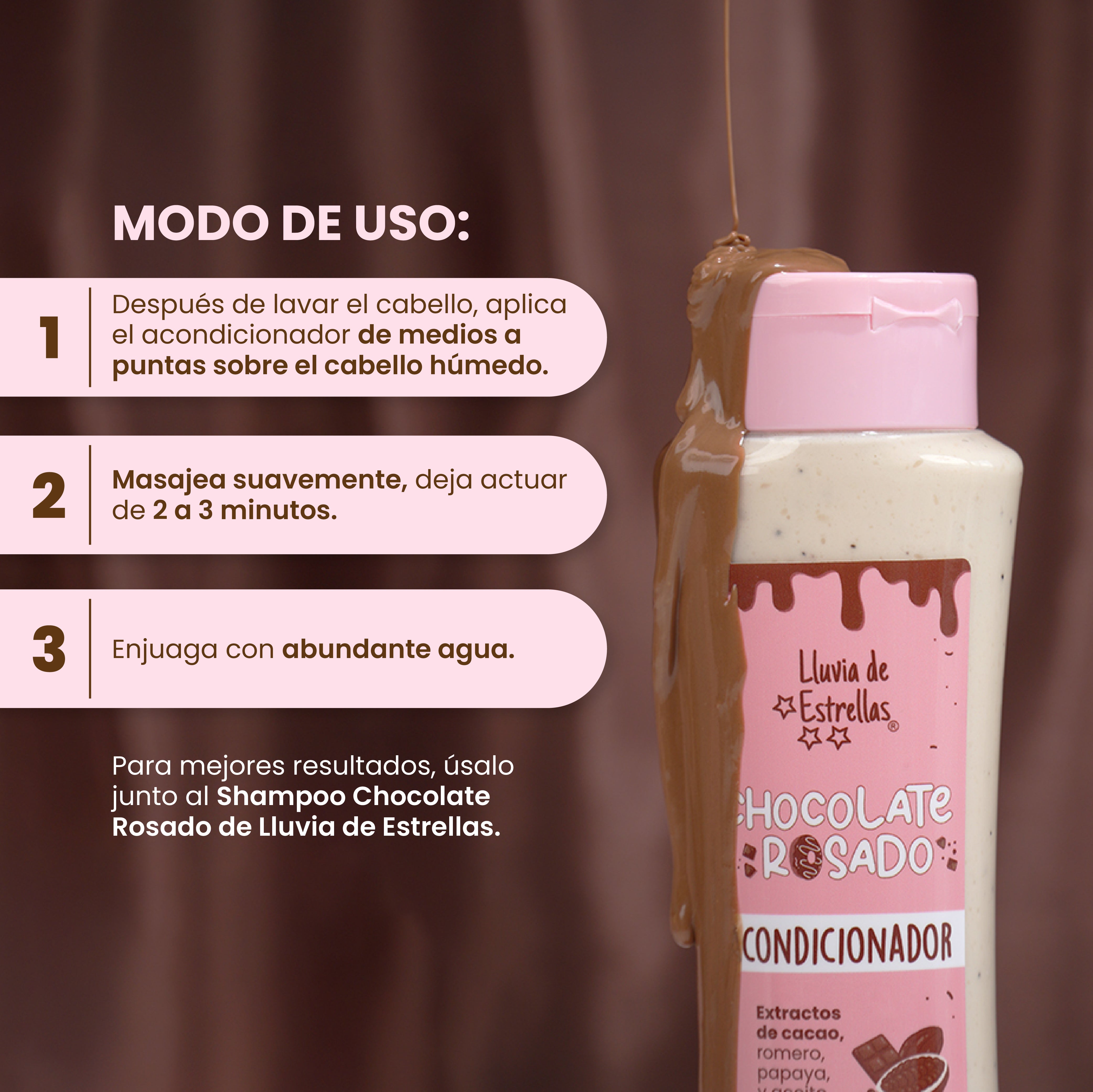 ACONDICIONADOR CHOCOLATE ROSADO