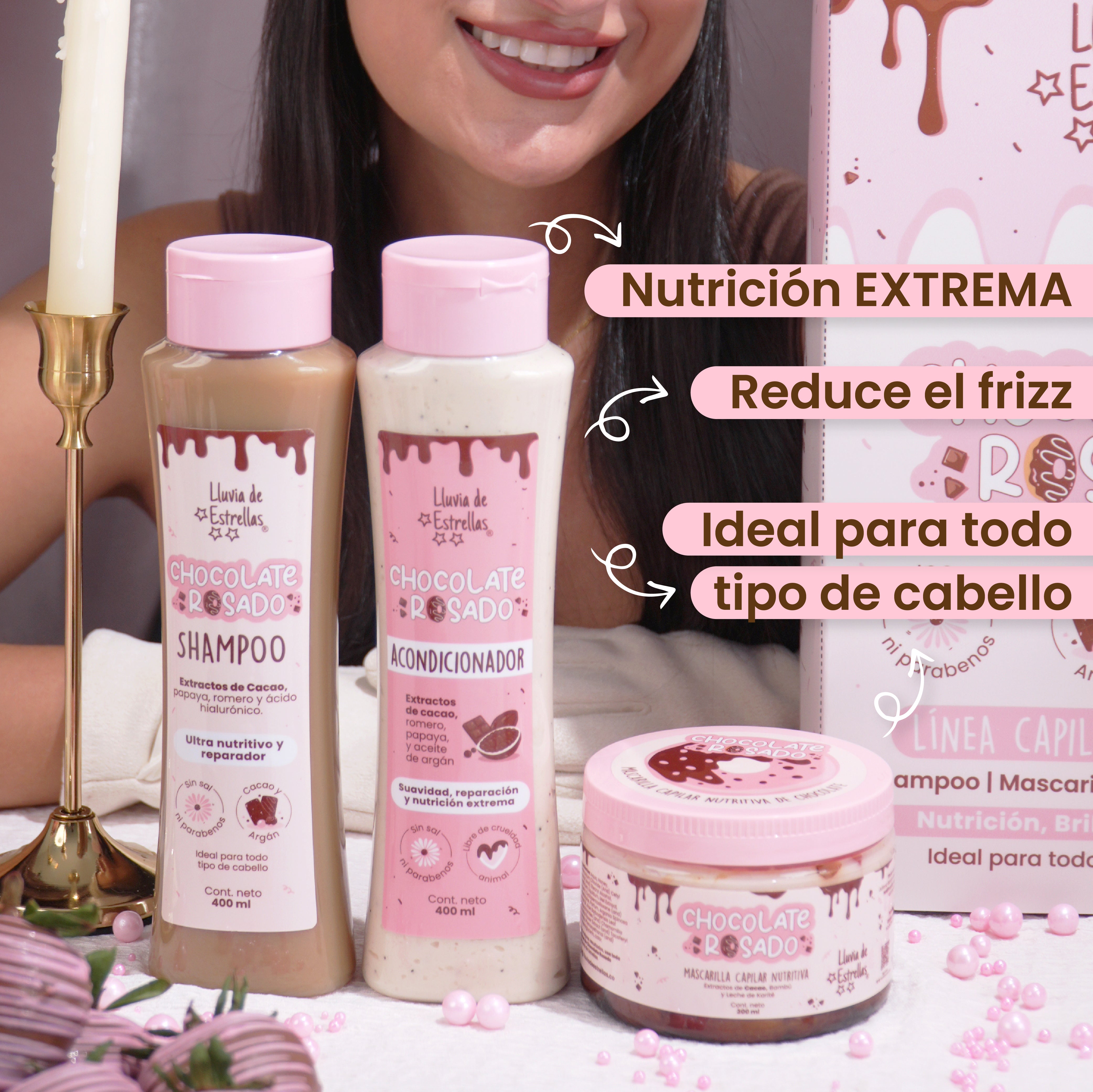 CAJA PR CHOCOLATE ROSADO