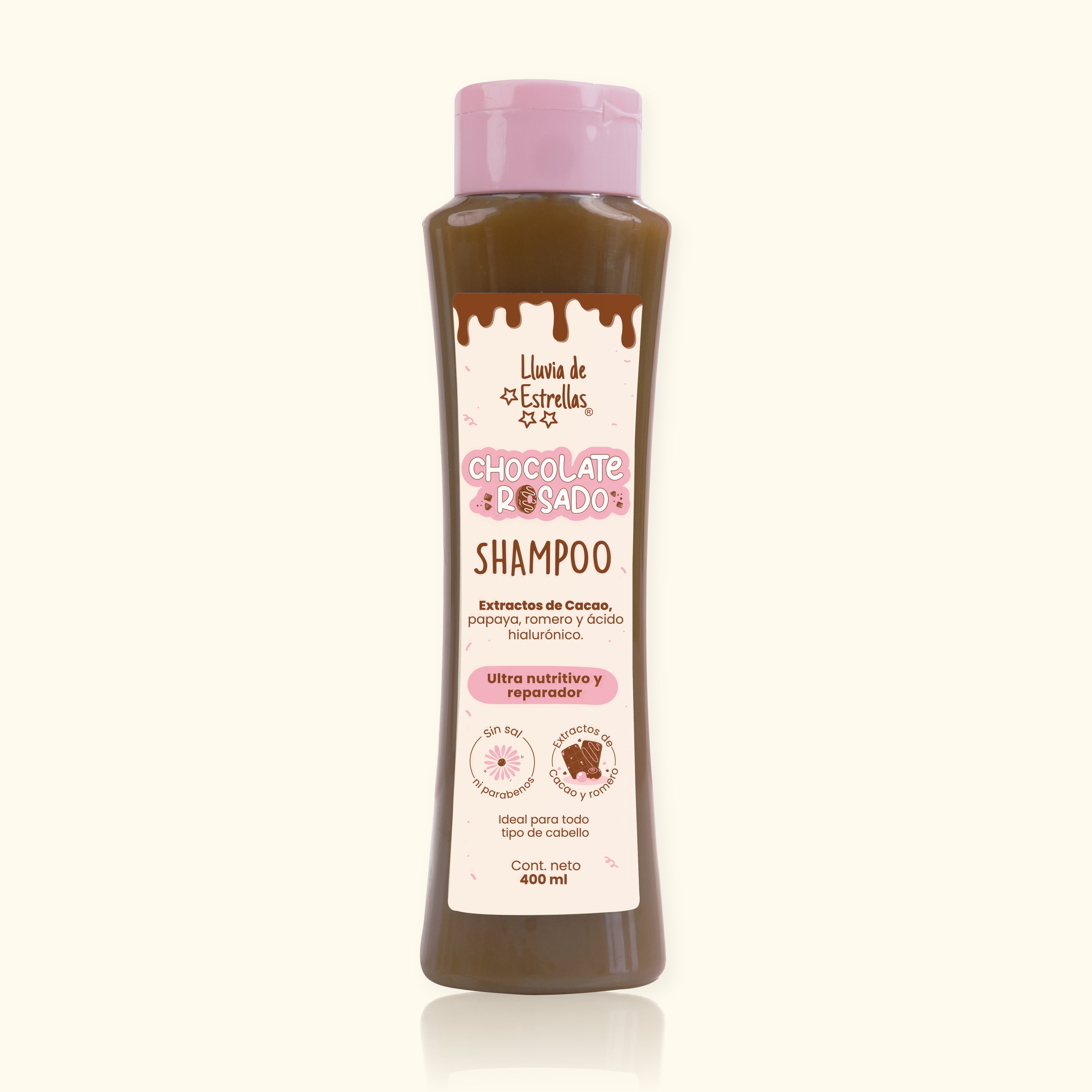 SHAMPOO CHOCOLATE ROSADO