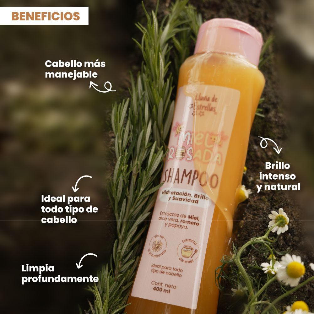 SHAMPOO MIEL ROSADA