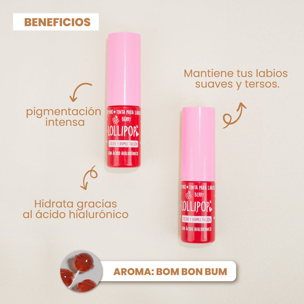 TINTAS PARA LABIOS BERRY