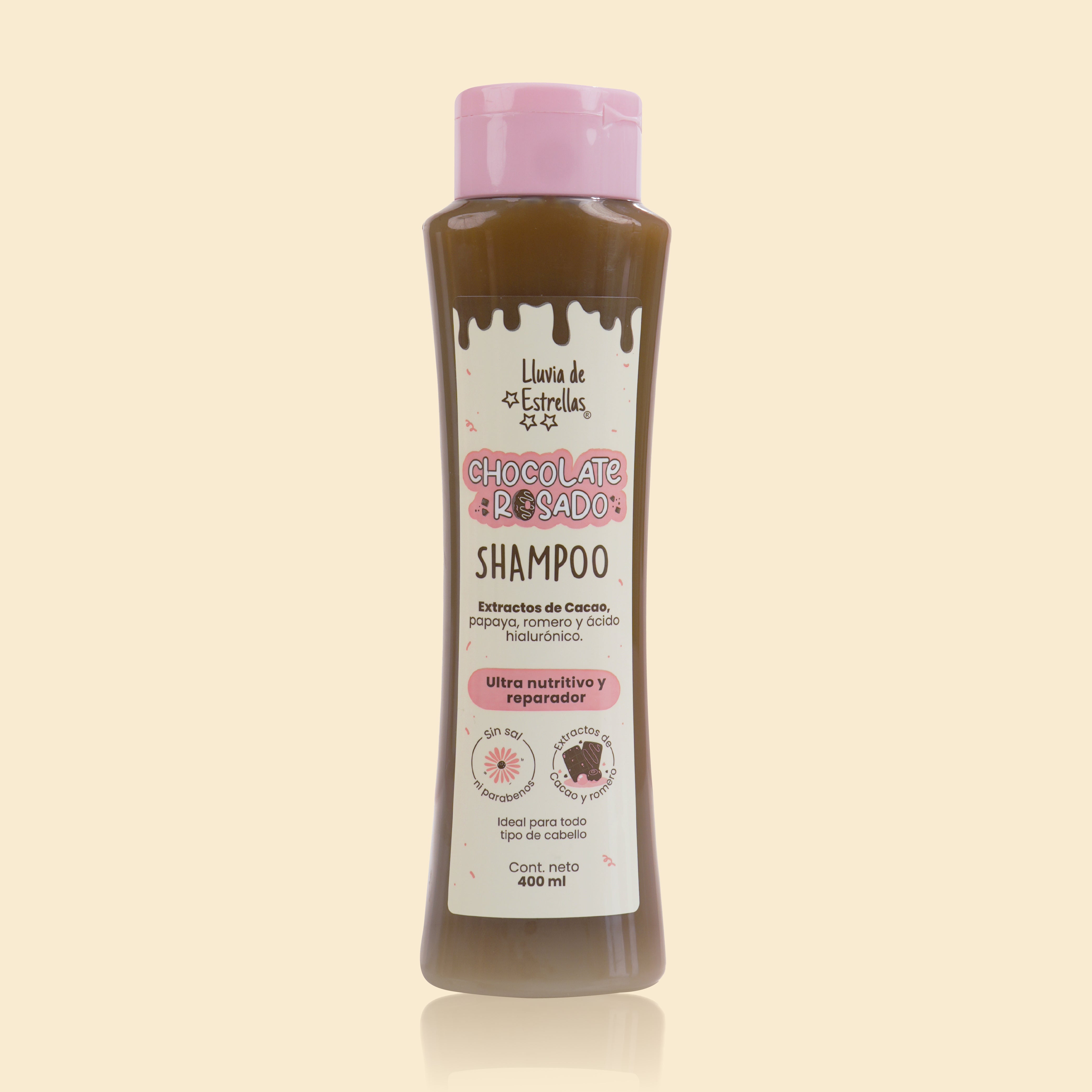 SHAMPOO CHOCOLATE ROSADO